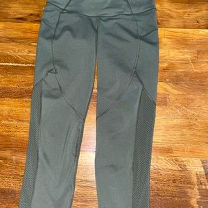 Olive green workout pants